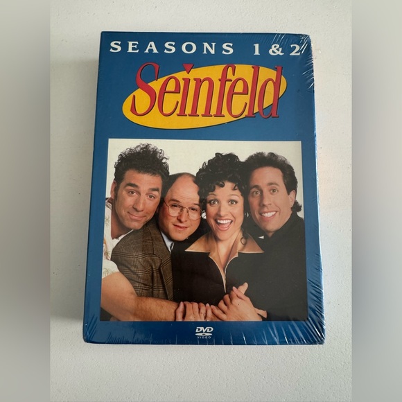 Seinfeld Season 1 & 2 DVD Box Set‎ TV Series 2004 New Sealed - Picture 1 of 2